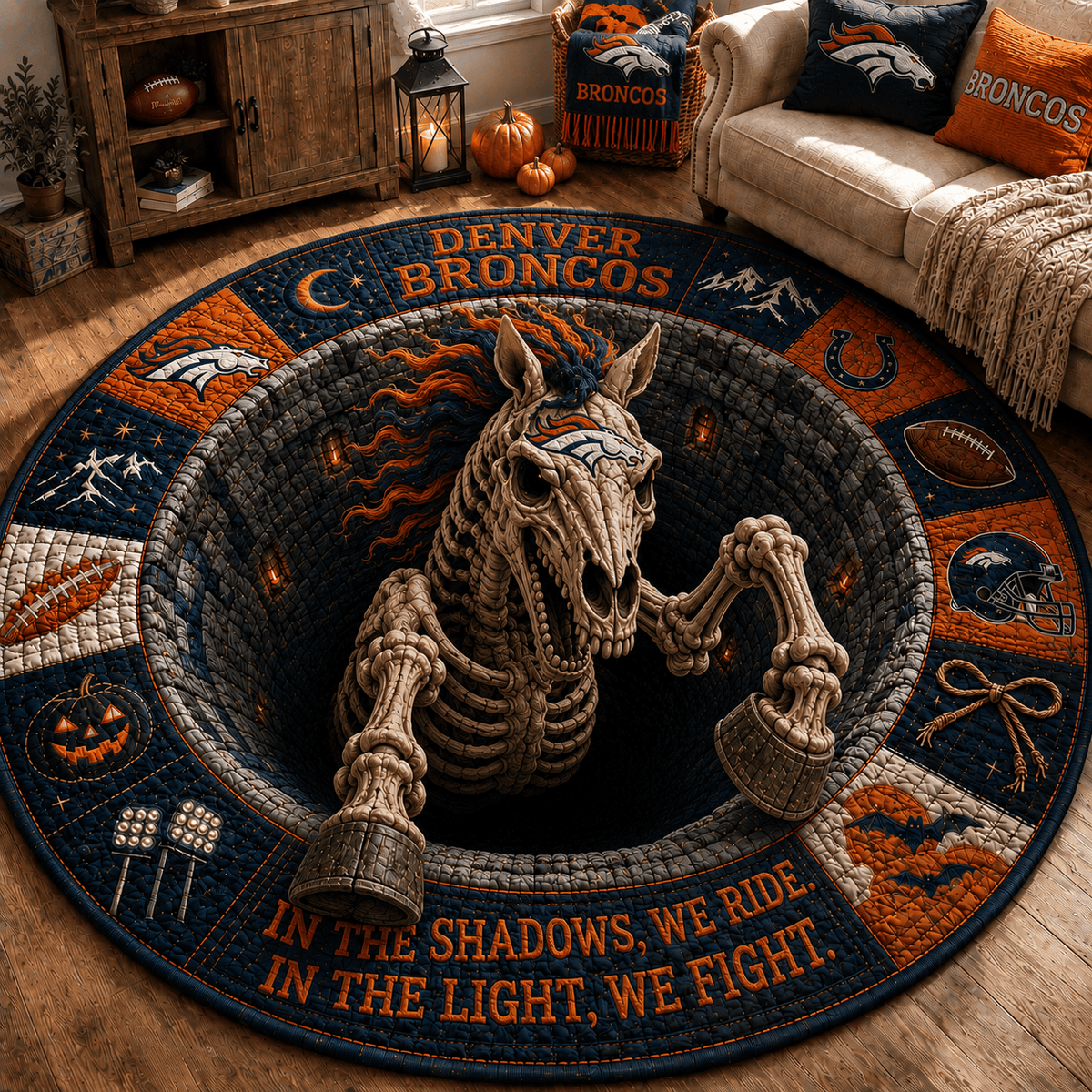 DVBC Quilted Round Mat HQH