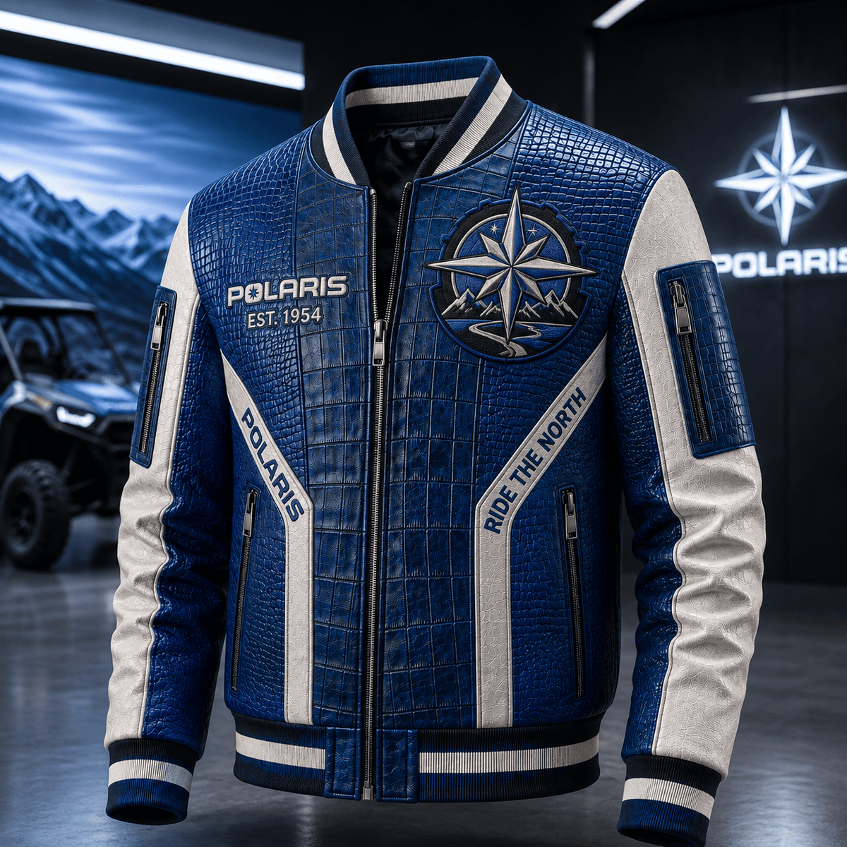 Premium POL Leather Zipper Jacket TNSM