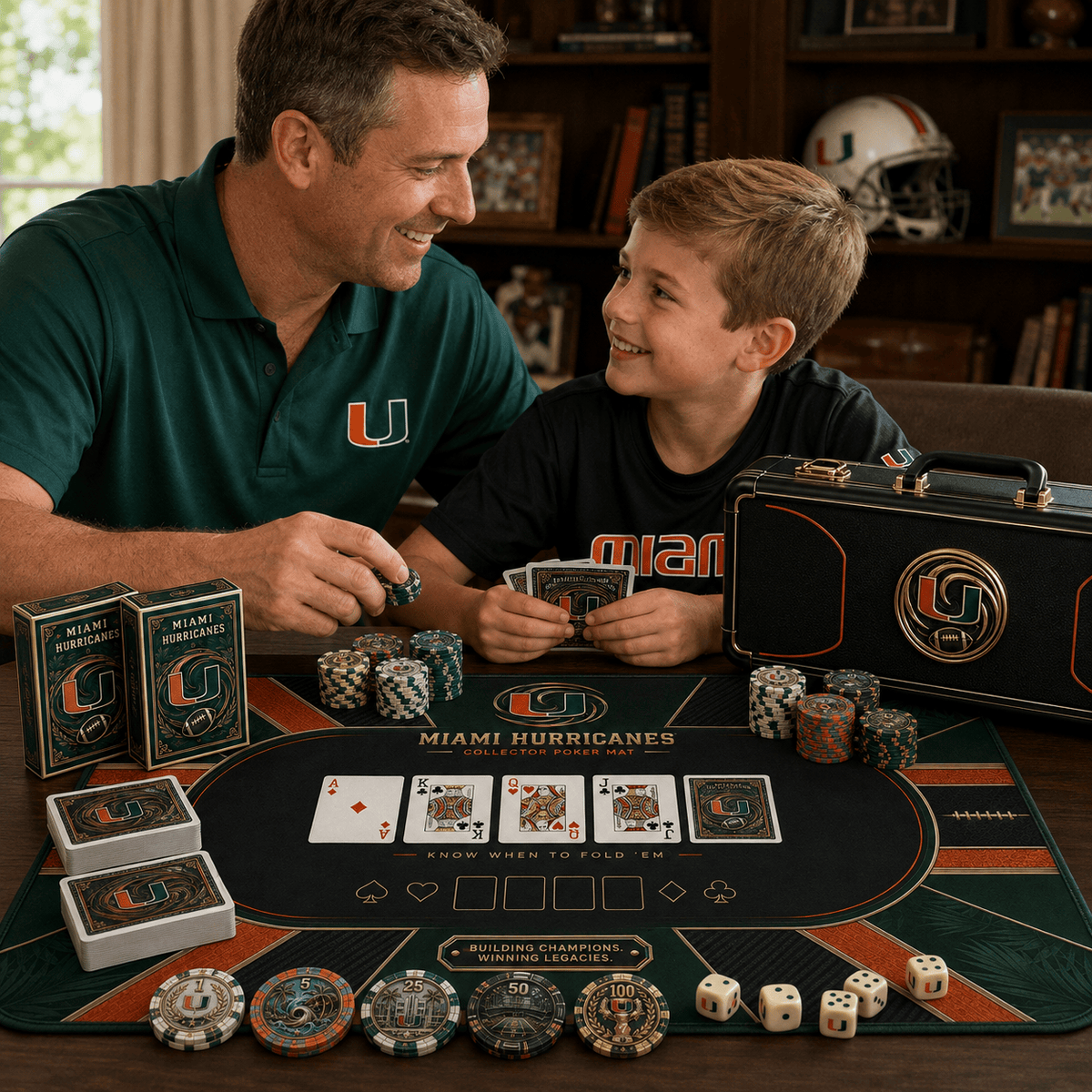 Premium MHC Poker Set LNTH