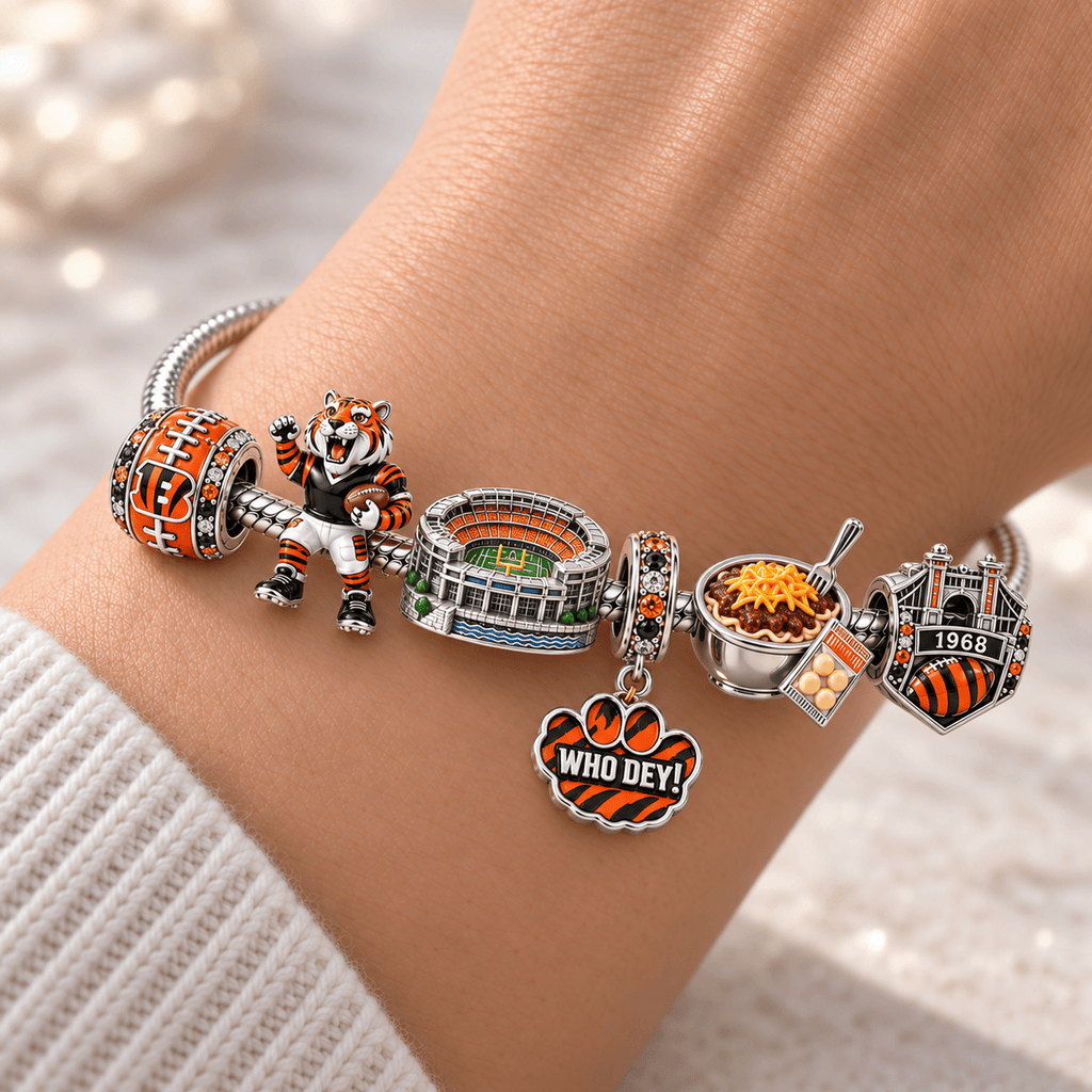 CCBG Silver Charm Bracelet Set HQH