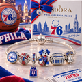 PL77 Silver Charm Bracelet Set VTH